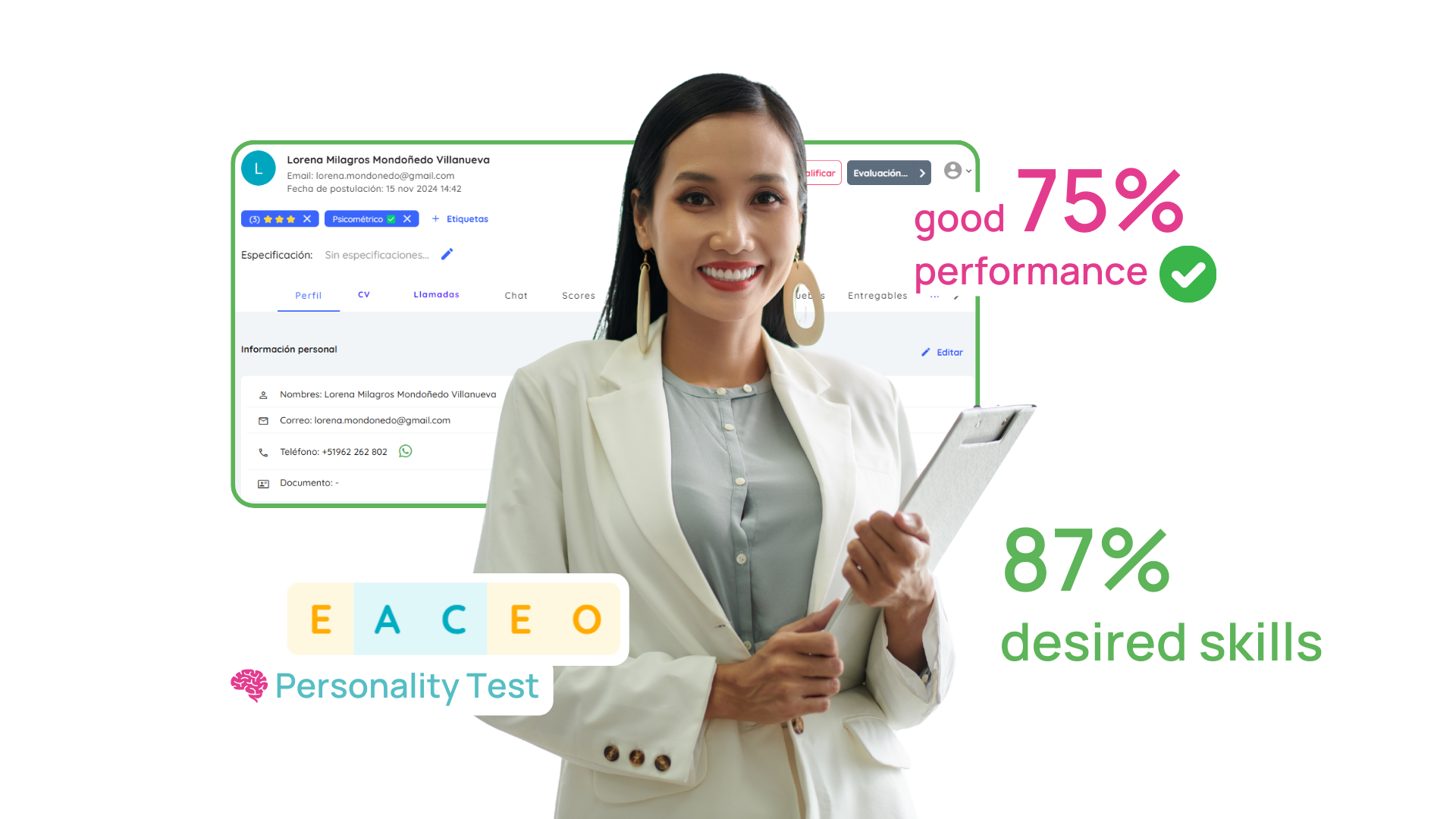 Evaluaciones de Personalidad y Habilidades Blandas